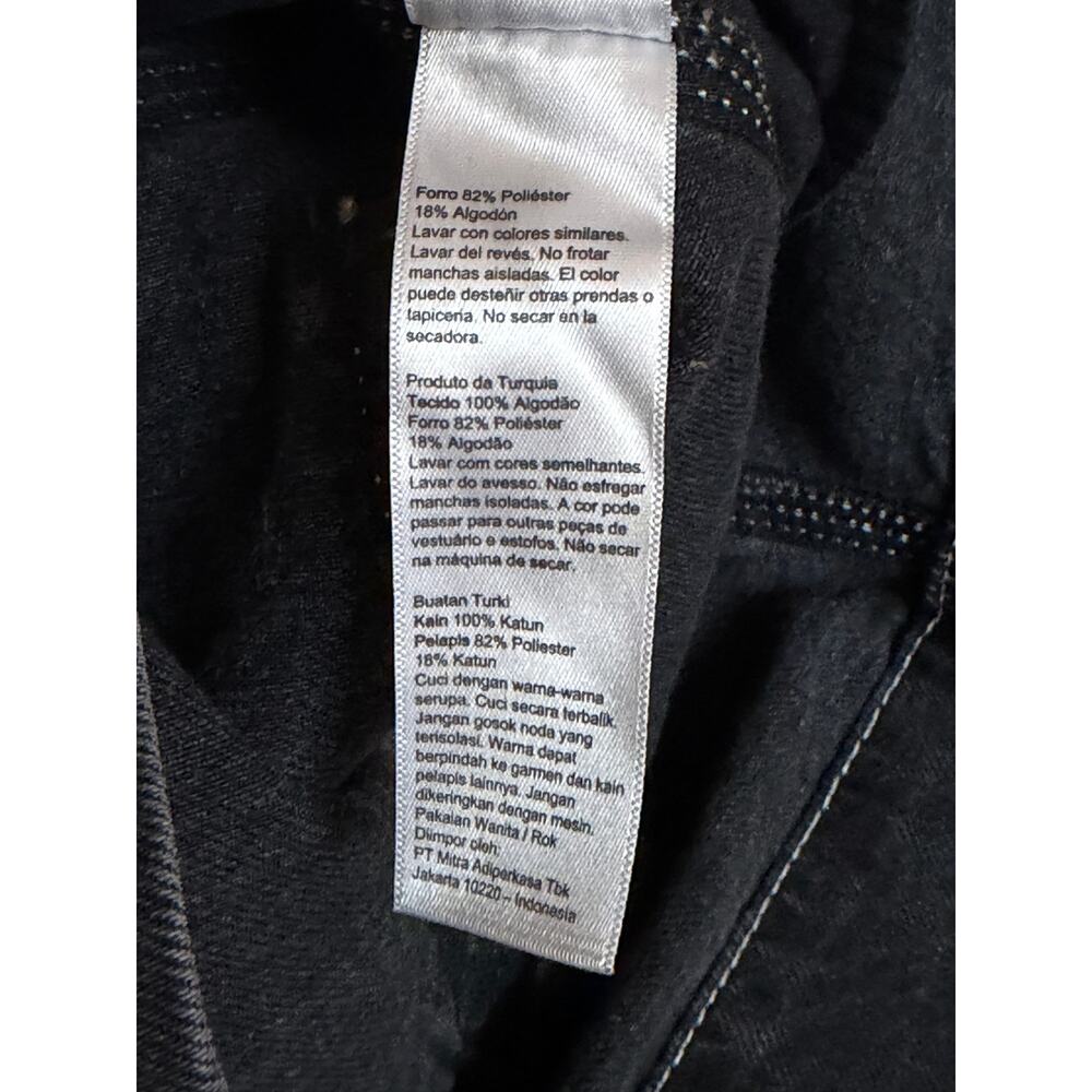 Topshop Women's Mini Cargo Jean Skirt - Picture 7 of 9